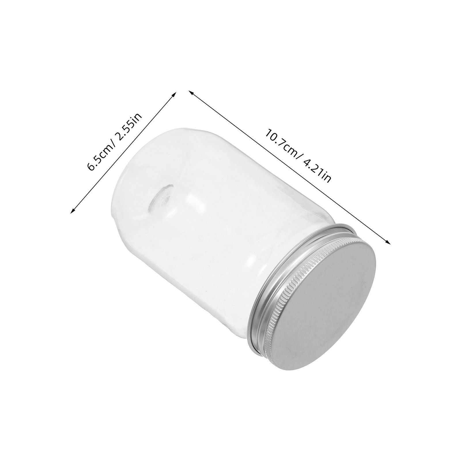 6 pots en plastique transparen - Food Storage With Lids avis et prix