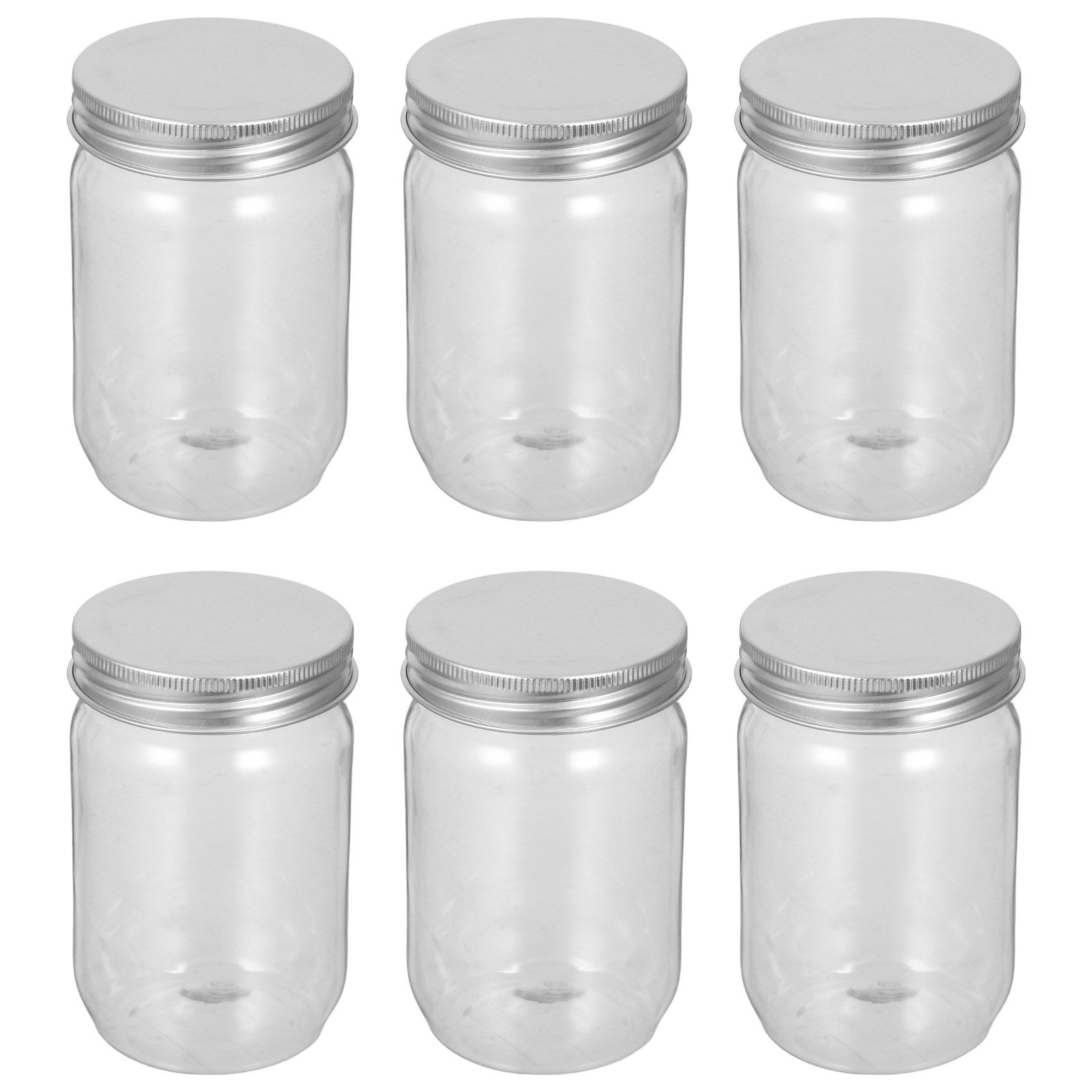 6 pots en plastique transparen - Food Storage With Lids avis et prix
