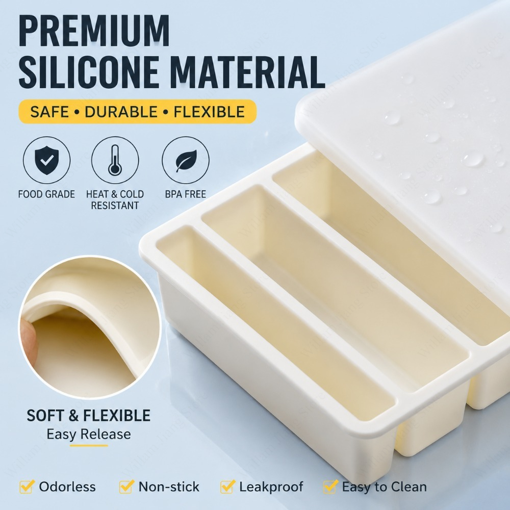Bac de congélation en silicone - Food Storage In Cooler avis et prix