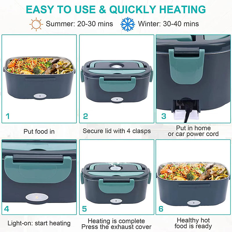Boîte à lunch électrique porta - Portable Food Warmer avis et prix