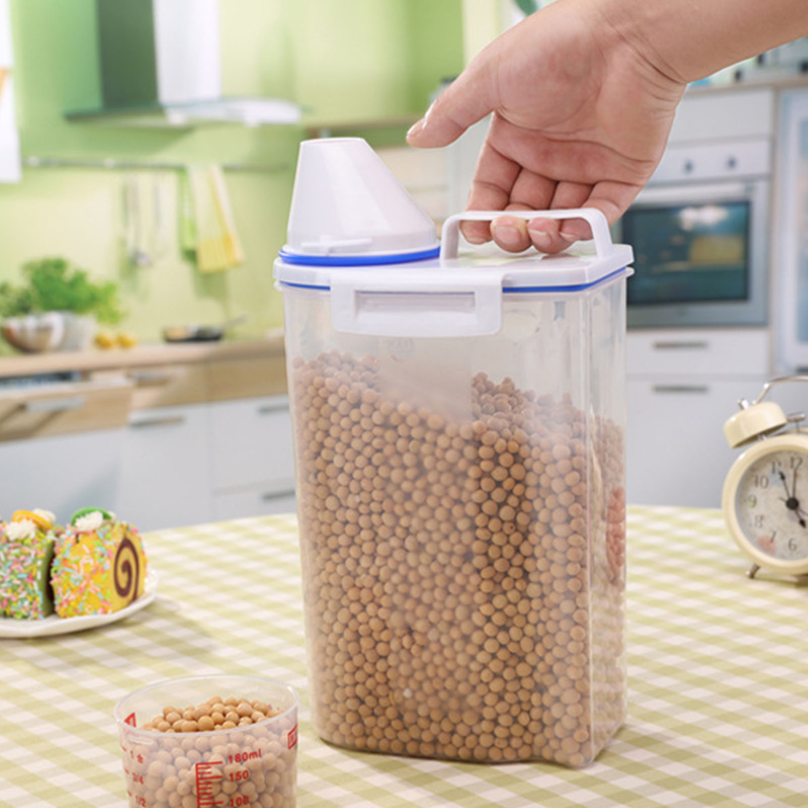 Conteneur à céréales, baril de - Food Storage Acrylic Containers avis et prix