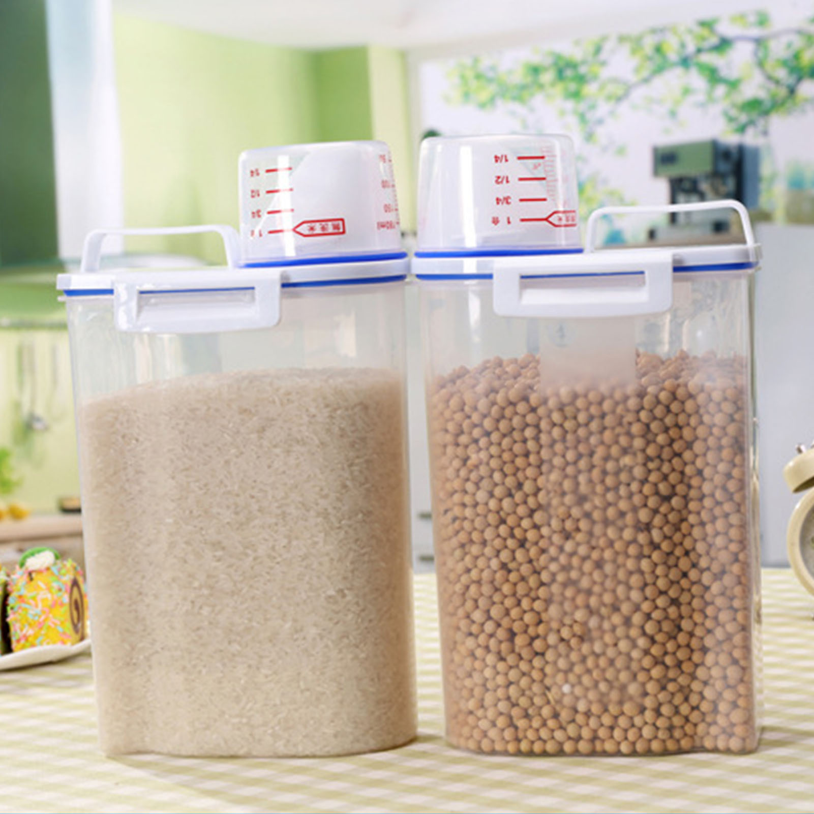 Conteneur à céréales, baril de - Food Storage Acrylic Containers avis et prix
